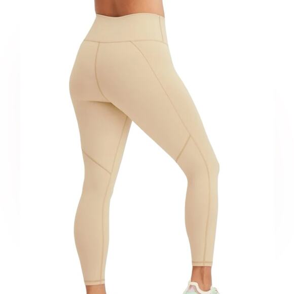 Fabletics Powerhold NWTs The Define High Waisted 7/8 Tan Leggings size 2X - Picture 2 of 9